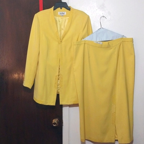 LISA RENE 2P suit size 18 - Picture 1 of 8
